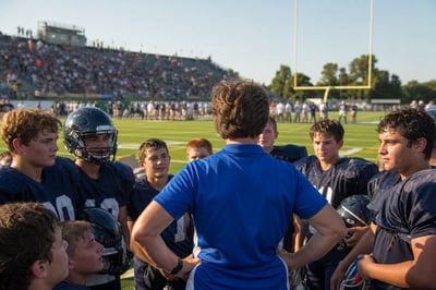 Community Rally at Football Field