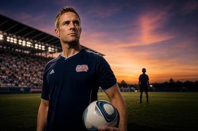 Taylor Twellman Advocating Concussion Awareness at Dusk-1