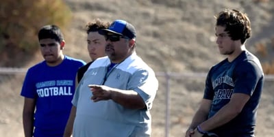 Diamond Ranch head coach Eric Martinez 2