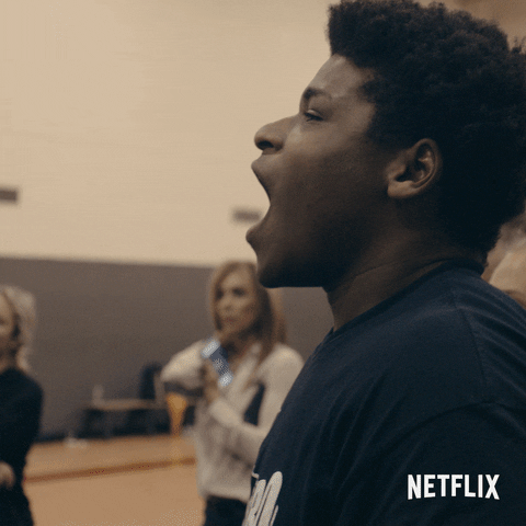 Jerry's Mat Talk in Netflix's Cheer