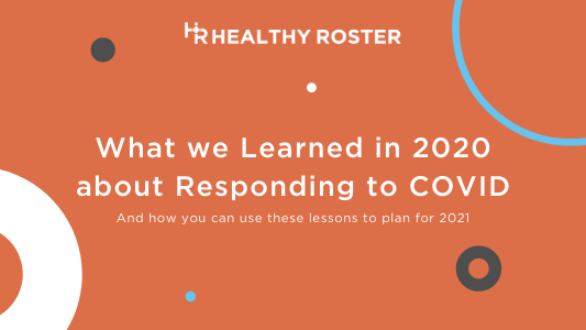 what we learned in 2020 about responding to COVID