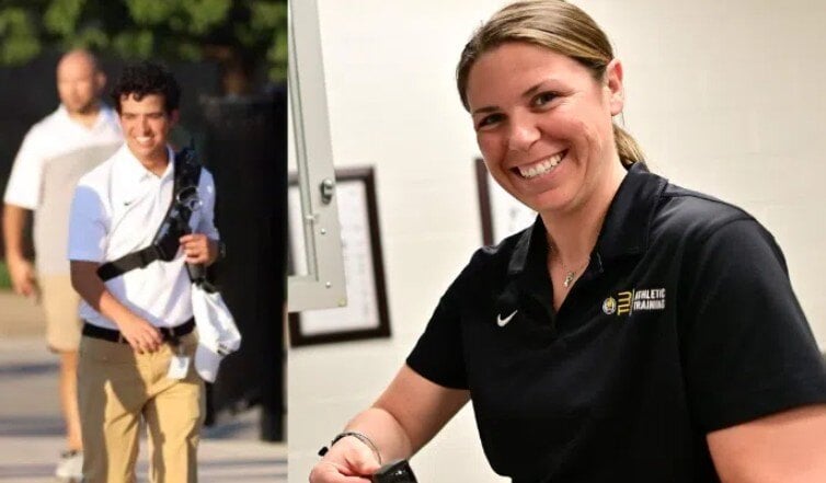 TLU Athletic Trainer Nicole Curtis