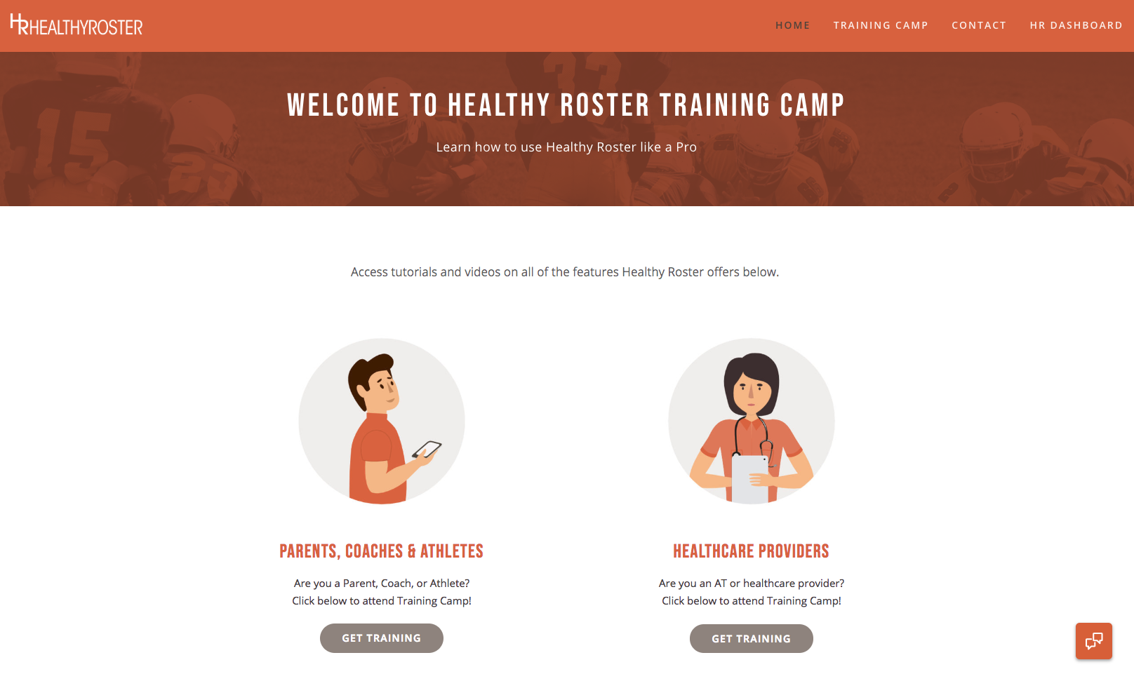  Healthy Roster Training Camp Home Page 